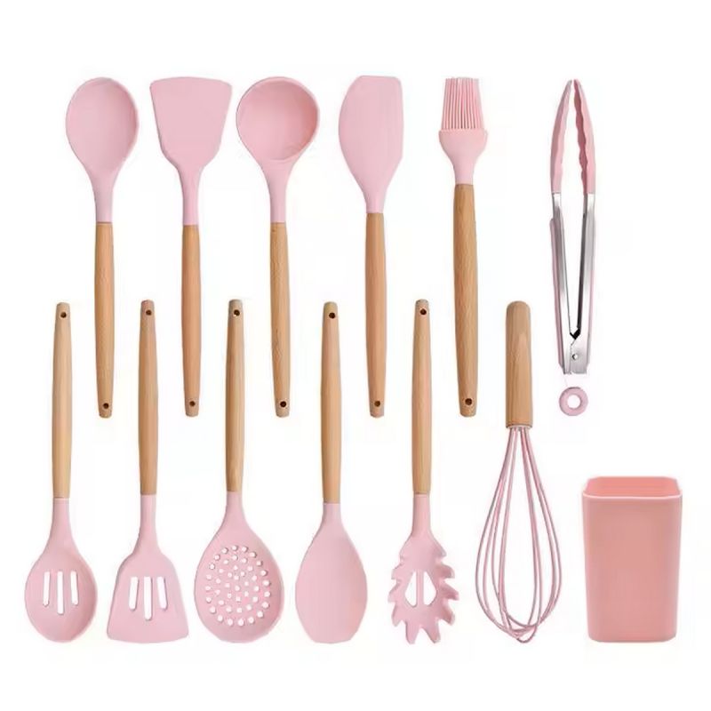 Comprar Set 12 Utensilios De Cocina Silicona Res en Electroshopy